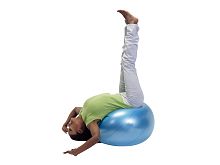 Мяч гимнастический Body Ball для фитнеса 65 см синий Ledraplastic