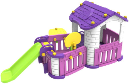 Игровой комплекс Дом 2 фиолетовый Toy Monarch