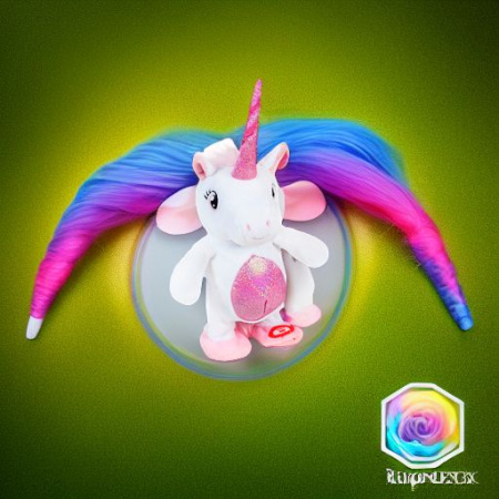 Единорог RIPETIX, белый