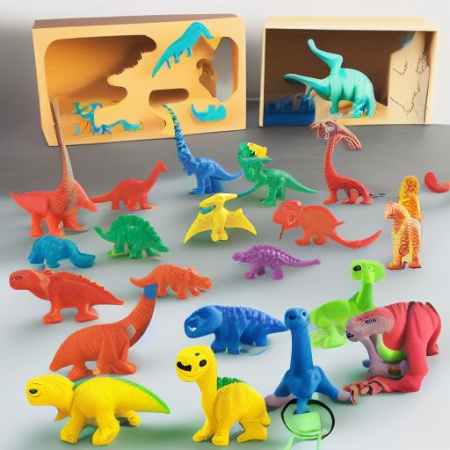 Счетный набор Фигурки Динозавры