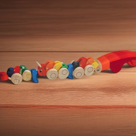 Сороконожка деревянная Woody