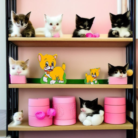 Полочка КОТЯТА Arance