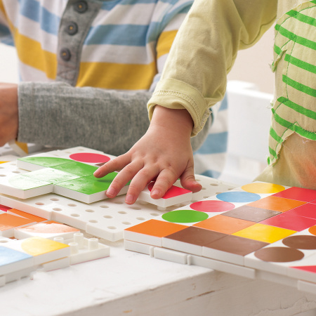 Геометрическая мозаика-пазл, 75 элементов Weplay