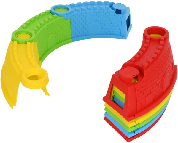 Песочница составная Песочный замок с аксессуарами Pilsan