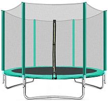 Батут с защитной сеткой ACTIVITY 8 2,4 м зеленый Perfetto Sport