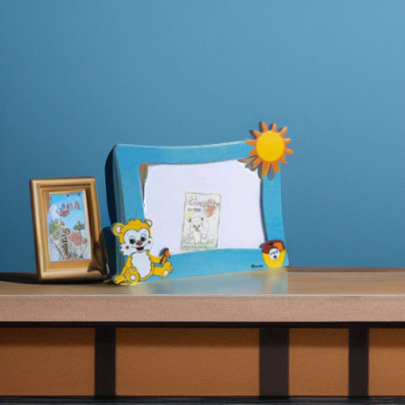 Фоторамка ЖИВОТНЫЕ, голубая Arance