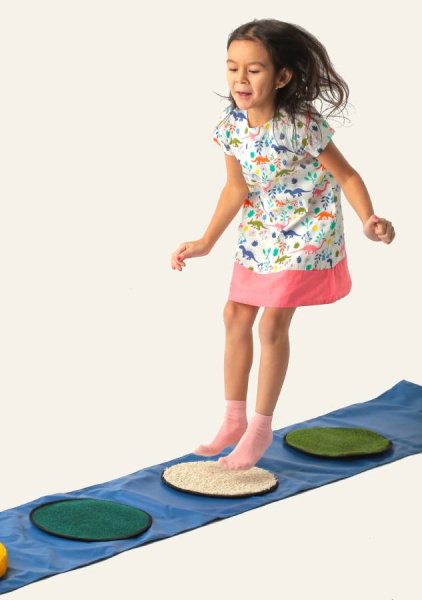 Сенсорная тропа 5 кругов (с наполнителем) Romsens