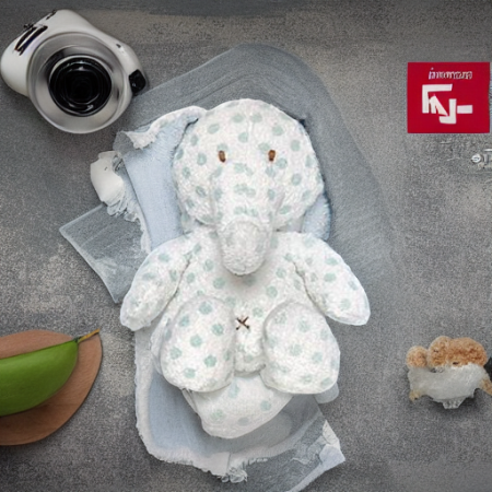 Слоник-большие ушки ТЕДДИБЭБИ голубой Teddykompaniet