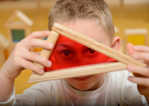 Радужные блоки с зеркалами, 51 штука Masterkids