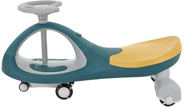 Каталка Twist зелено-желтая, со светом и звуком Pituso