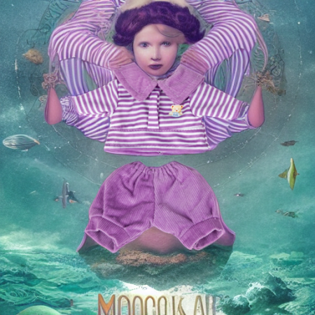 Фиолетовая рубашка и штаны для куклы 21 см