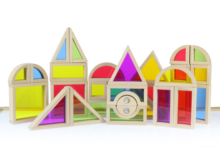 Радужные блоки, 30 штук Masterkids