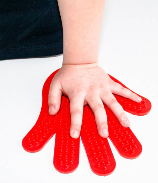 Следочки массажные Ладошки 20х18 см (пара) Тех-пласт