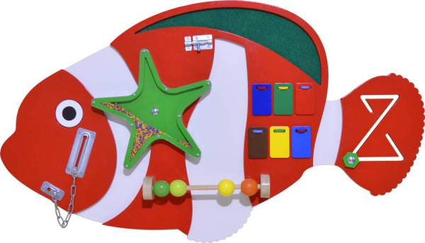 Набор бизибордов Рыбки, 4 штуки Romsens