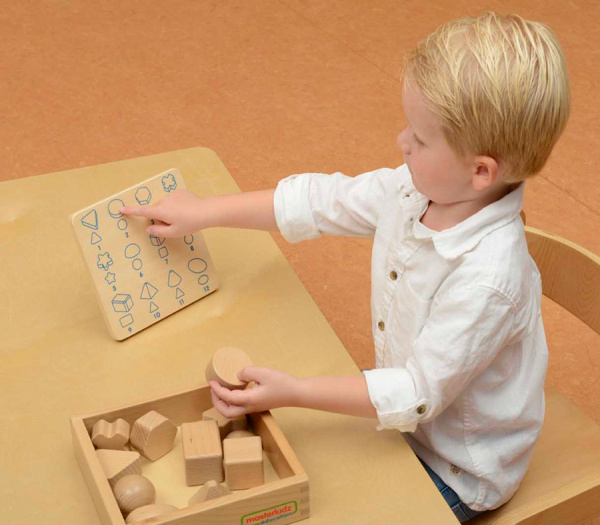 Набор Тактильные формы в ящике Masterkids