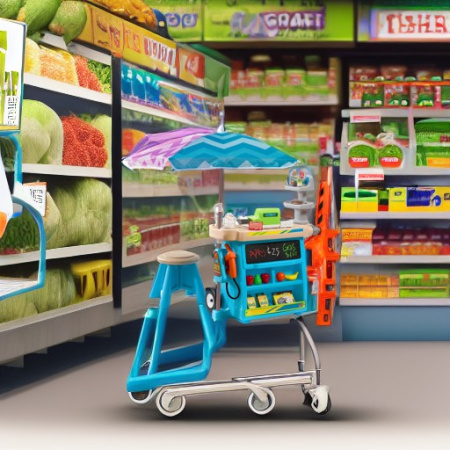 Супермаркет передвижной Step 2