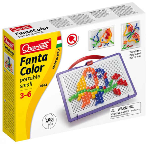 Мозаика FantaColor 10 мм 100 деталей Quercetti