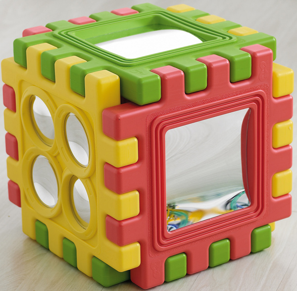Тактильный зеркальный куб, 6 панелей Weplay