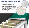 Батут с защитной сеткой ACTIVITY 6 1,8 м зеленый Perfetto Sport