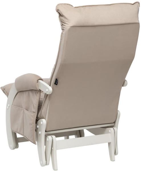 Кресло для кормления Milli Юника с карманами (слоновая кость, ткань V18)