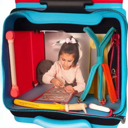 Набор обучающий шнуровка Animal Lacing в чемоданчике