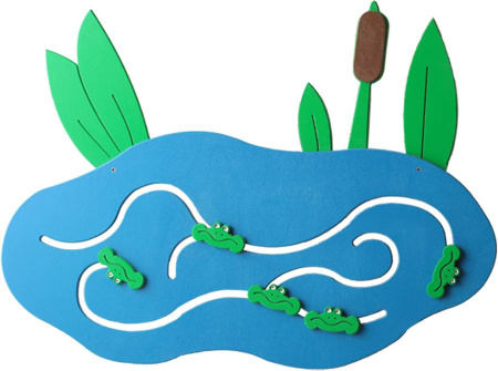 Декоративно-разививающая панель Пруд Romsens