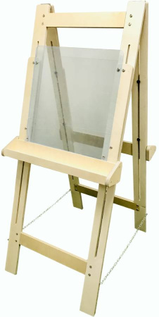 Мольберт прозрачный двухсторонний Romsens