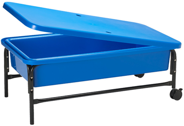 Центр воды и песка синий с крышкой, высота 40 см EDX Education