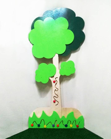 Декоративно-развивающая панель Дерево Romsens