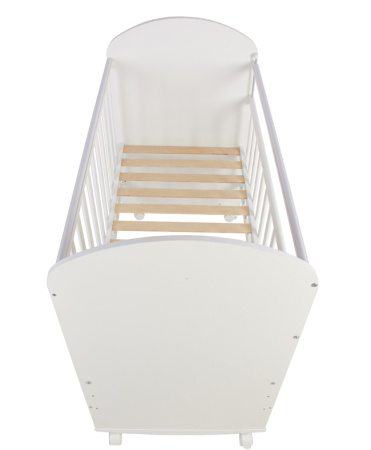 Кроватка детская 701, белая Фея