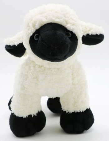 Игрушка мягая Овечка 20 см LEOSCO