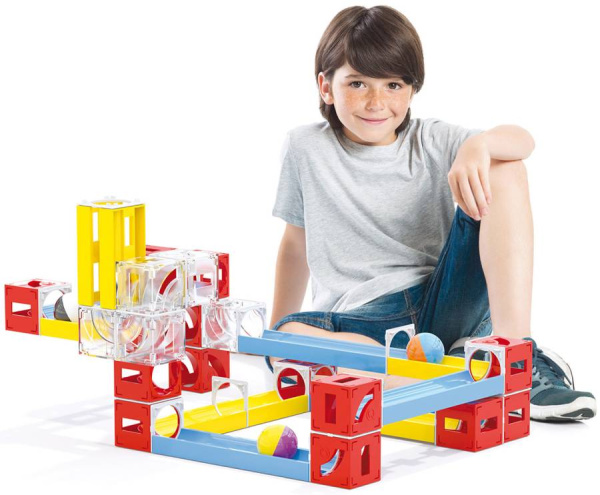 Конструктор динамический Cuboga Maxi 78 деталей Quercetti