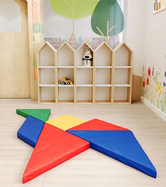 Модуль мягкий развивающий Танграм Romana