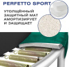 Батут с защитной сеткой PREMIUM MOVING 8 2,4 м зеленый Perfetto Sport