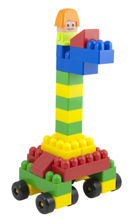 Конструктор блочный Super Blocks 64 детали Miniland