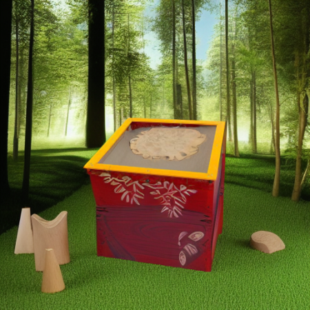 Песочница деревянная Romana