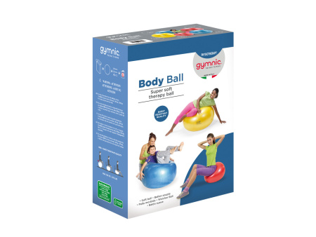 Мяч гимнастический Body Ball для фитнеса 85 см красный Ledraplastic