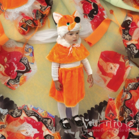 Лиса, рост 110 Батик