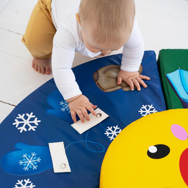 Модуль мягкий развивающий Времена года Romana