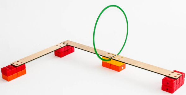 Балансировочная дорожка (3 доски, 4 кирпича) Тех-пласт