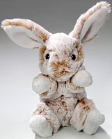 Игрушка мягкая Кролик бежевый 16 см LEOSCO