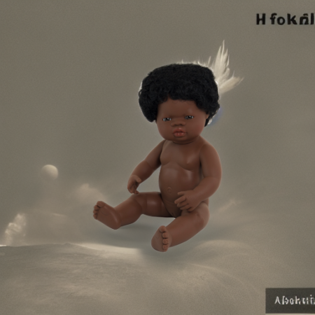 Кукла Девочка африканка 38 см