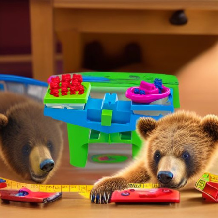 Весы детские с медвежатами