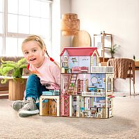 Кукольный домик деревянный Мелодия M-WOOD