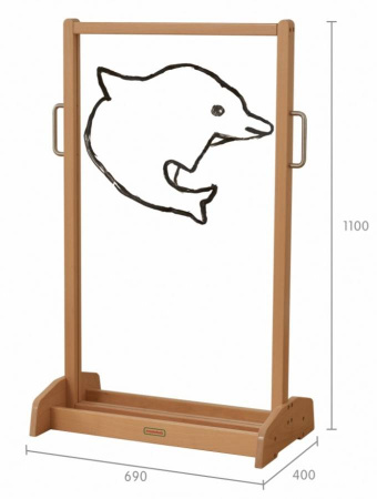 Мольберт прозрачный напольный Masterkids