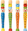 Деревянная развивающая игрушка Флейта КЛОУН Woody