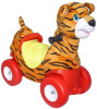 Каталка пластиковая с мягким чехлом Тигренок Family