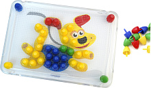 Мозаика Pegs 20 мм (100 элементов 6 картинок) в чемоданчике