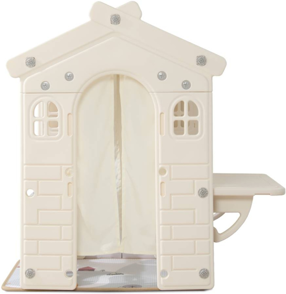 Домик-кафе пластиковый со столиком UNIX Kids Table Grey