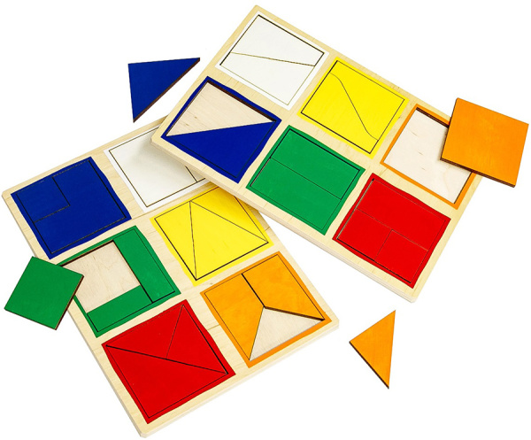 Сложи квадрат 1-й уровень ЛЭМ